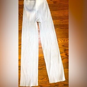 PLEATS PLEASE Vintage Made in Japan Silver Pleated Pants  Size 4